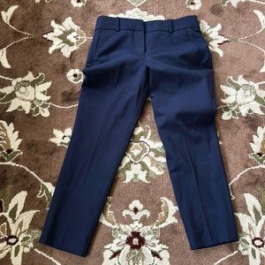J.Crew 365 Cameron navy blue work skinny pants